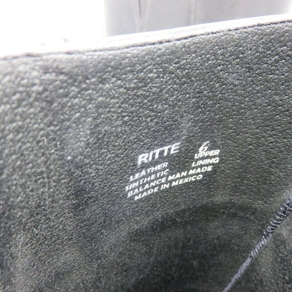 Steve Madden Womens 6 Ritte Leather Upper Black Winter Riding Boots Tall Shaft - Picture 10 of 11
